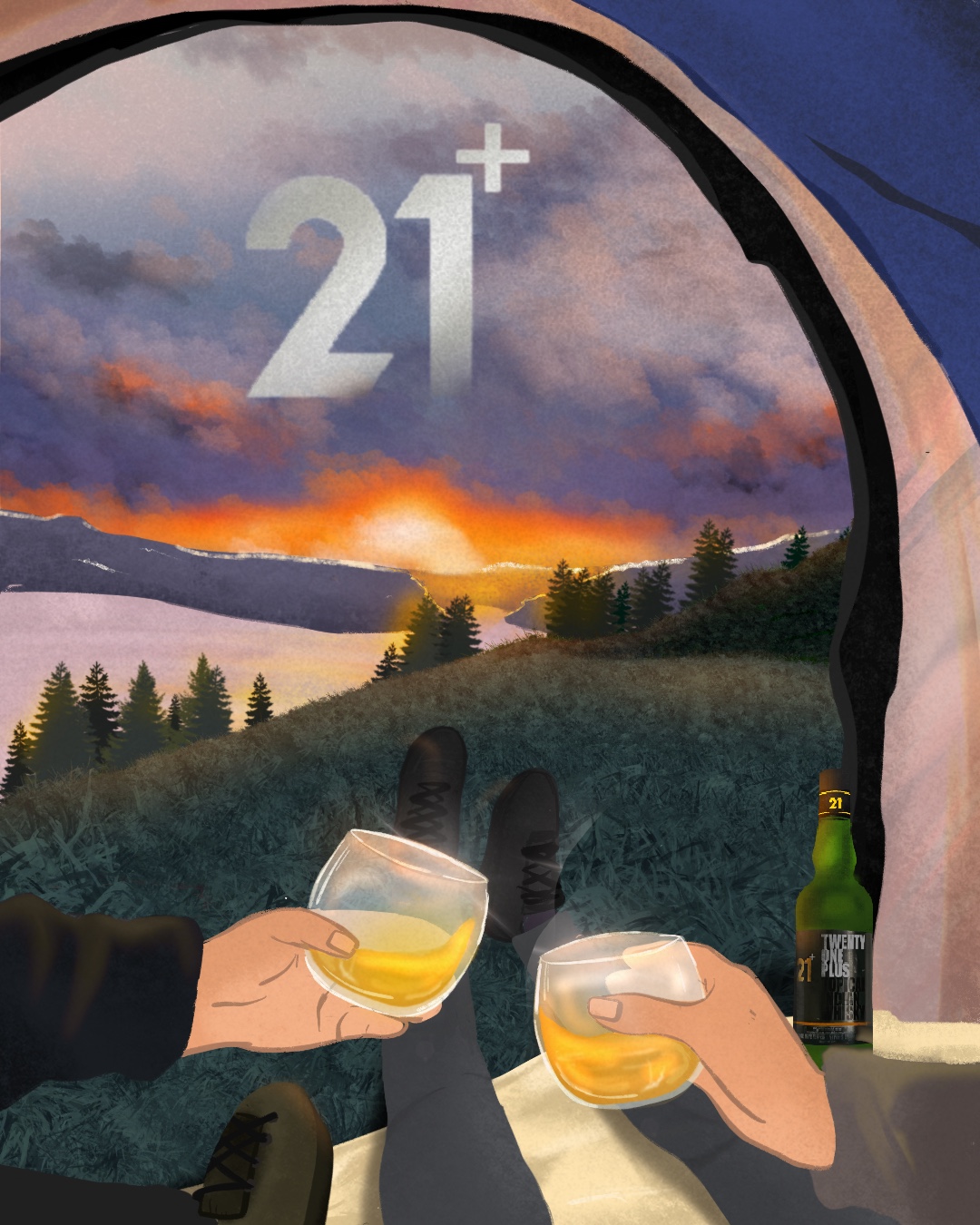 21+